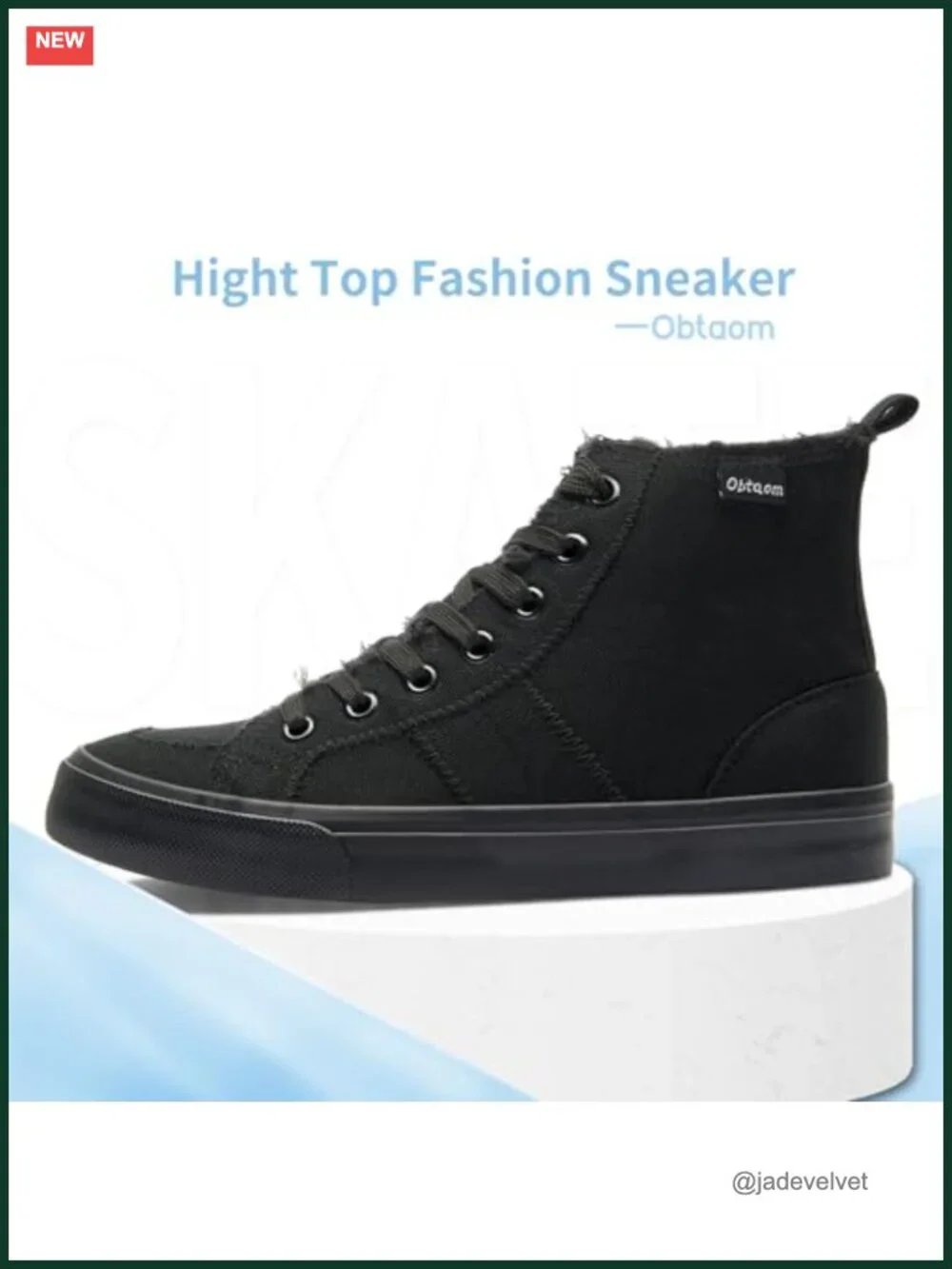 Lace Up Canvas High Top Sneakers for Women Casual Fashion Shoes